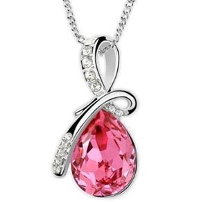 Eternal Love Teardrop Pendant & Necklace