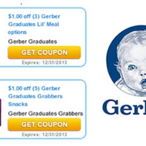 New Gerber Coupons