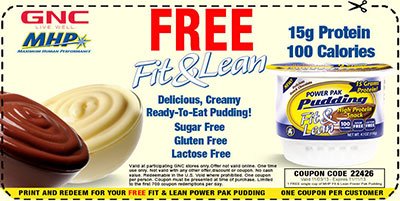 Free Fit & Lean Pudding