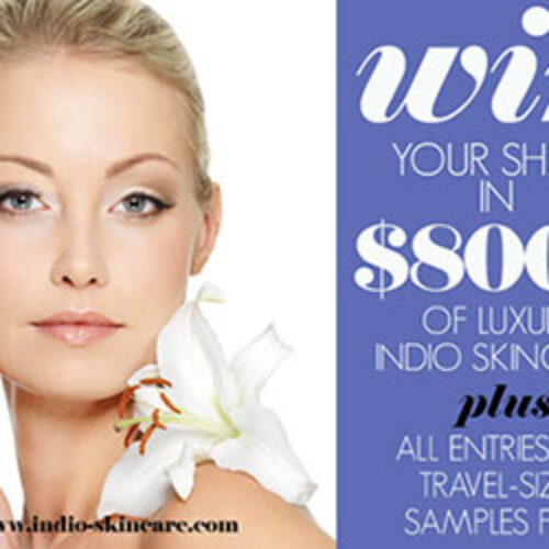 Indio Skin Care Sweepstakes & Free Samples
