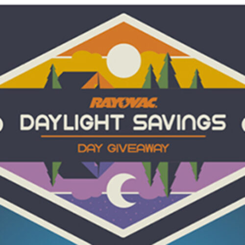 Rayovac Daylight Savings Giveaway - Today Only