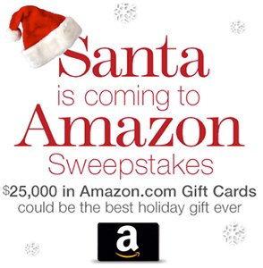 Amazon Santa Sweepstakes