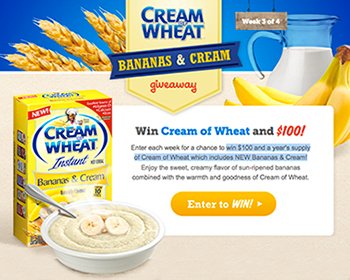 Bananas & Cream Giveaway