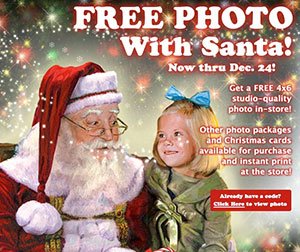 Free Photo With Santa