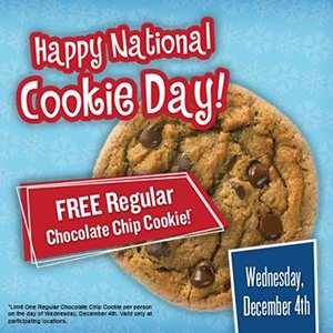 Free Chocolate Chip Cookie