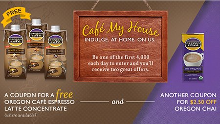 Oregon Chai Coupons