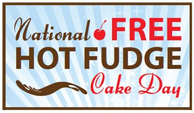 Free Hot Fudge Cake