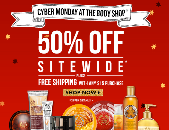 The Body Shop Cyber Monday