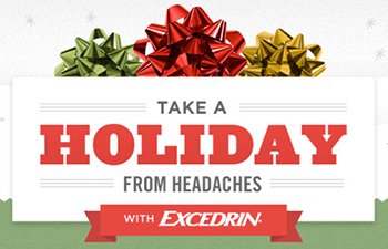 Excedrin Holiday Sweepstakes