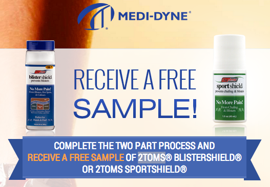 2TOMS: Free Blistershield or Sportshield Samples