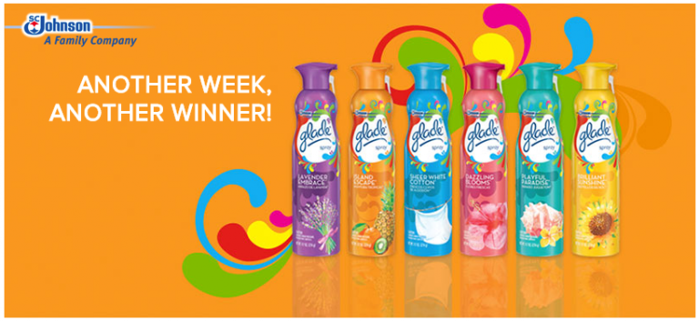 Glade: Premium Sprays Sweepstakes