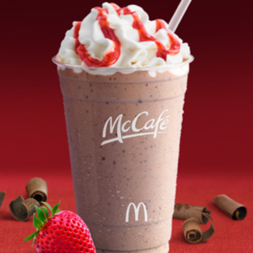McDonald's: Free Chocolate Covered Strawberry Frappe W/ Purchase