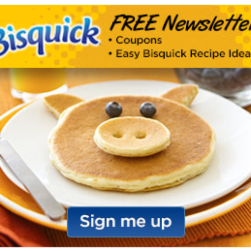 Bisquick Newsletter: Free Coupons & Recipes