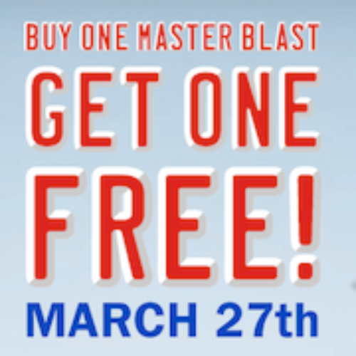 Sonic: BOGO Master Blasts All-Day on March 27th
