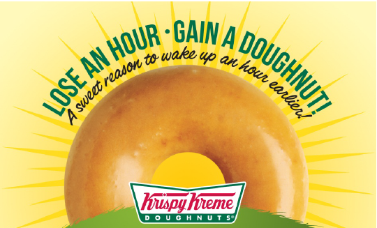 Krispy Kreme: Free Original Glazed Doughnut on March 9th