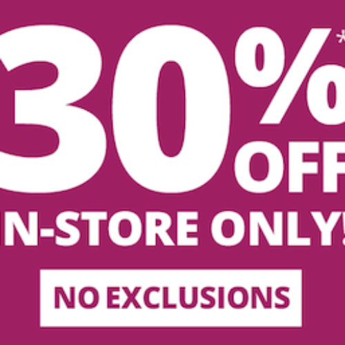 Payless Shoes: 30% Off Entire Purchase - Ends Today!