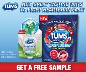 Free TUMS Chewy Delights Samples