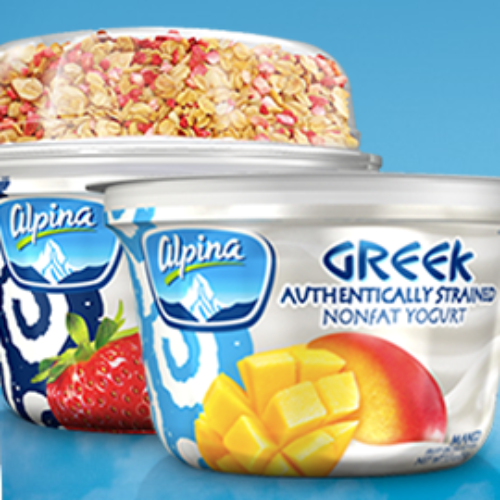 Free Cup Of Alpina Greek Yogurt