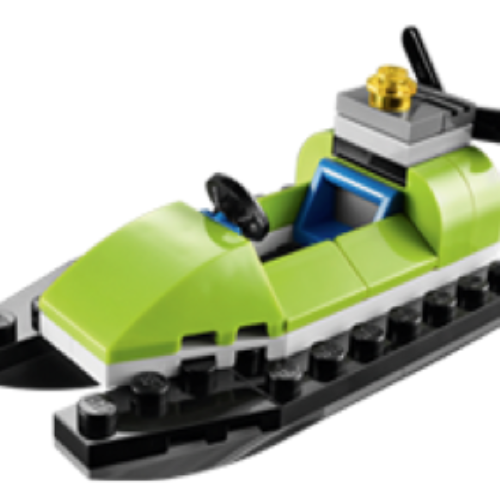 Free Lego Monthly Mini Model Build: Jet Ski