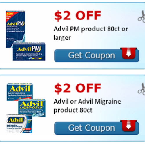 New! Advil Coupons