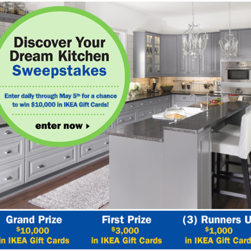 Discover Your Dream Kitchen Sweepstakes