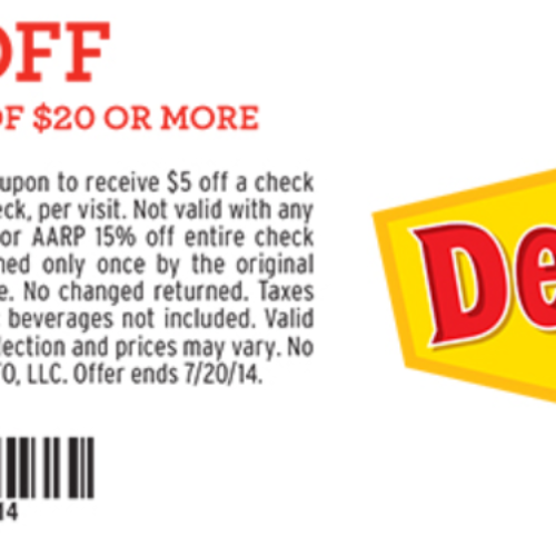 Denny's Coupons