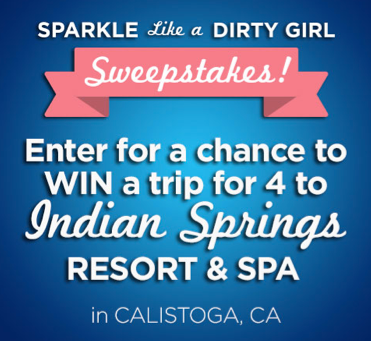 Fruit2O: Sparkle Like A Dirty Girl Sweepstakes