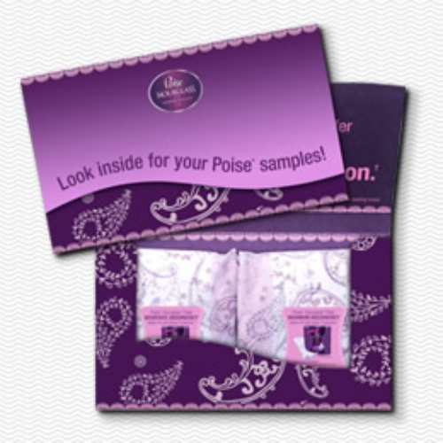 Poise Samples: Liner & Pad Sample Kits
