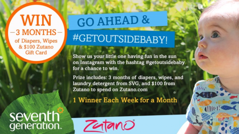 Seventh Generation: Win 3 Months Worth Of Diapers & Wipes + Gift Card