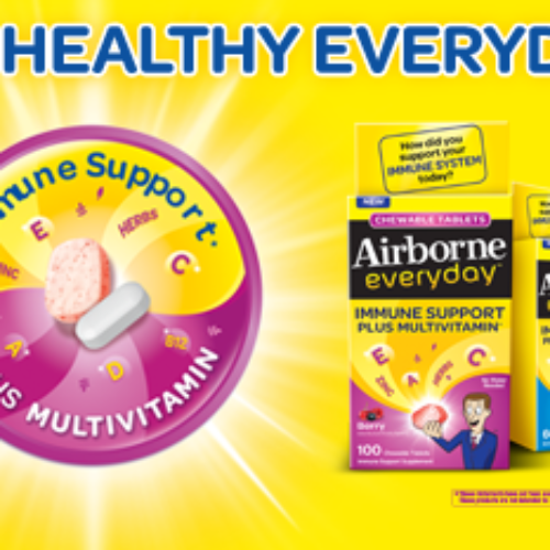 Free New Airborne Everyday Chewable Tablets Samples