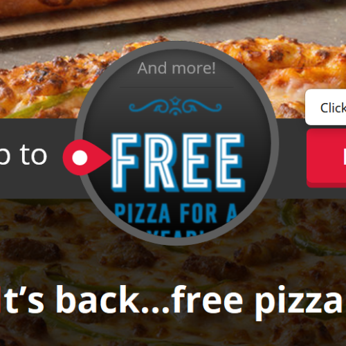 Domino's: Win Free Pizza For A Year