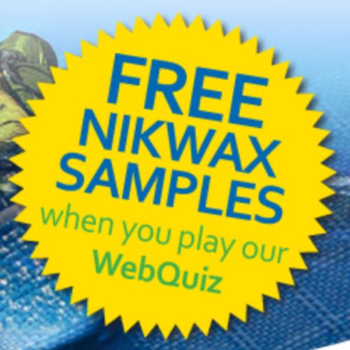 Nikwax Web Quiz: Free Samples
