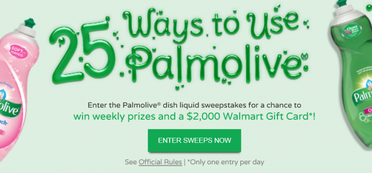 25 Ways To Use Palmolive Sweepstakes