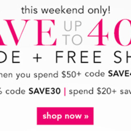 e.l.f. Up To 40% Off + Free Shipping When You Spend $50