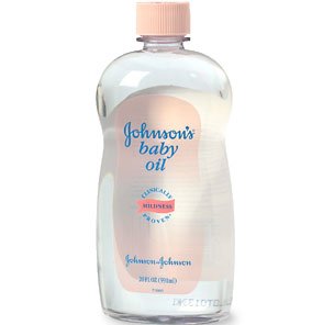 Johnson's Baby Oil bottle