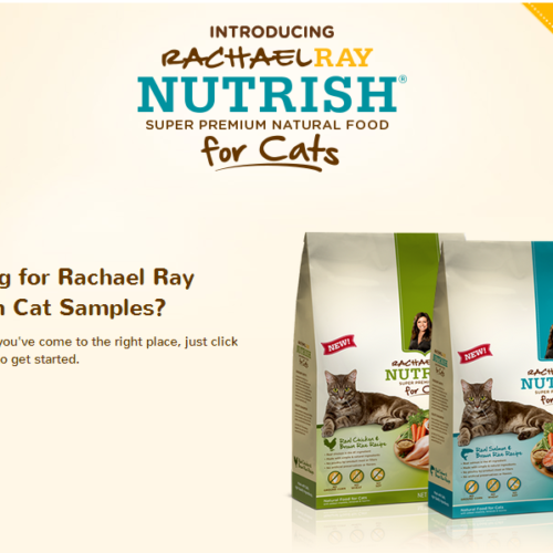 Free Rachel Ray Nutrish Cat Food Samples