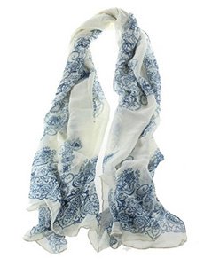 Porcelain Pattern Scarf