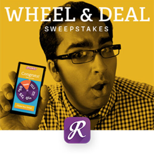Retail Me Not: Wheel Deal Sweepstakes