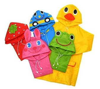 Toddler Cartoon Raincoats