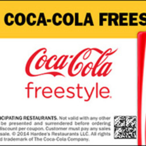 Hardee's: Free Small Coca-Cola Freestyle