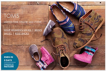 TOMS Shoes Sale