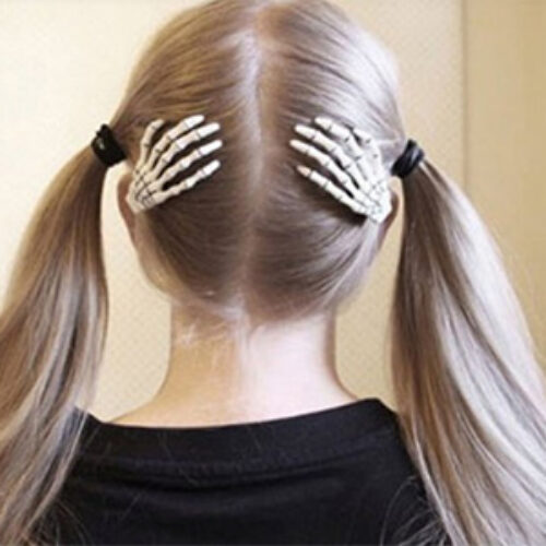 Skeleton Hand Hair Clips Only $2.27 Shipped