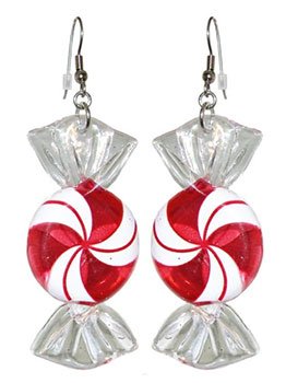 Christmas Candy Earrings