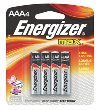 Energizer Max AA's
