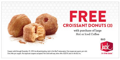 Jack Croissant donuts