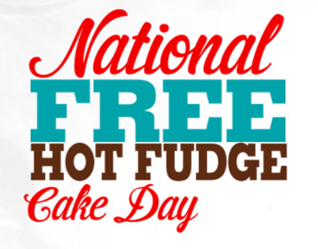 Free Hot Fudge Cake