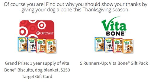 Vita Bone Bite-Sized Contest