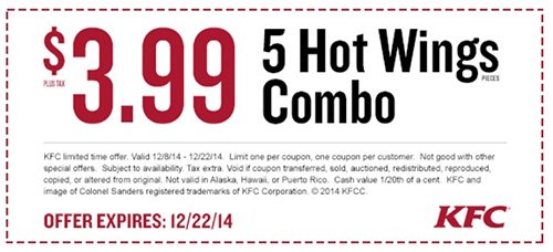 KFC coupon