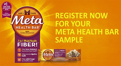 Free Meta Health Bar Samples From CVS