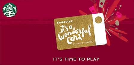 Starbucks Giveaway